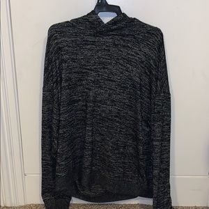 Gap Grey/Black Hooded Sweater